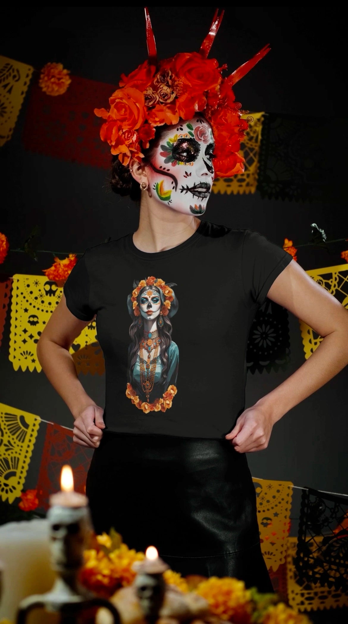 La Catrina Women T-shirt "Shipping in December 2024"