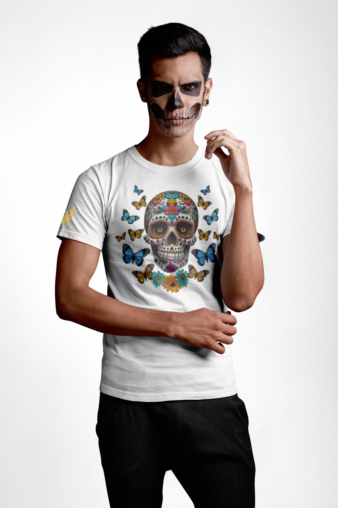 Calaverita / Sugar Skull Men T-shirt "Shipping in December 2024"