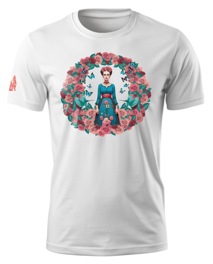 Frida Vibes Men T-shirt White with Augmented Reality! "Shipping in December 2024"