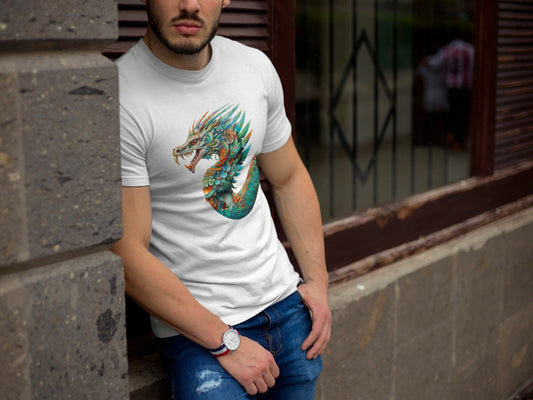 Quetzacoalt Men T-shirt White "Shipping in December 2024"